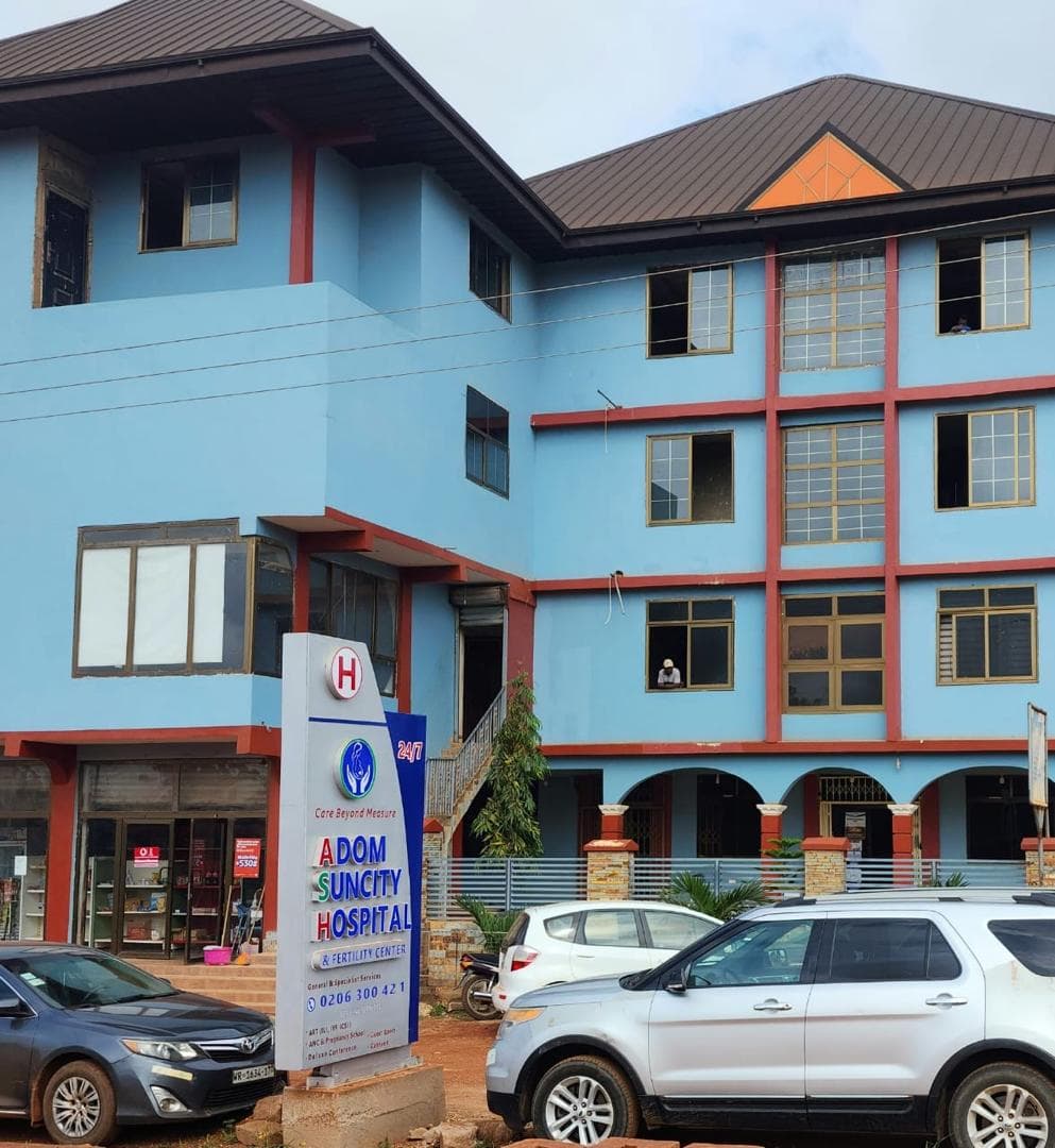Fertility consultation at Adom Suncity Hospital